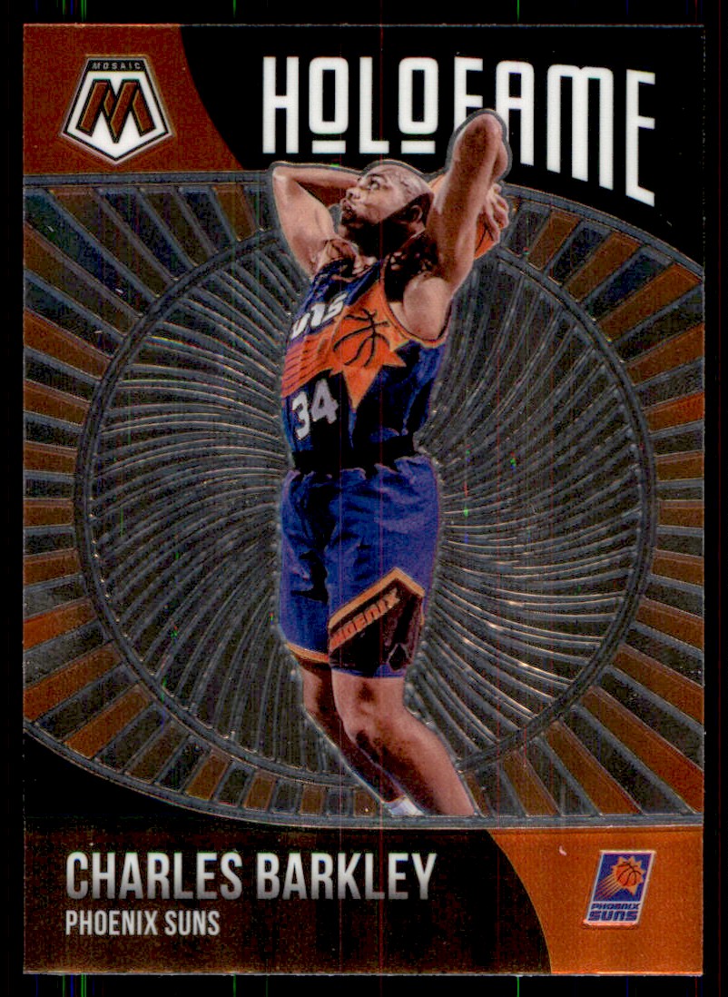 2020 21 Panini Mosaic HoloFame Charles Barkley 2 On Kronozio