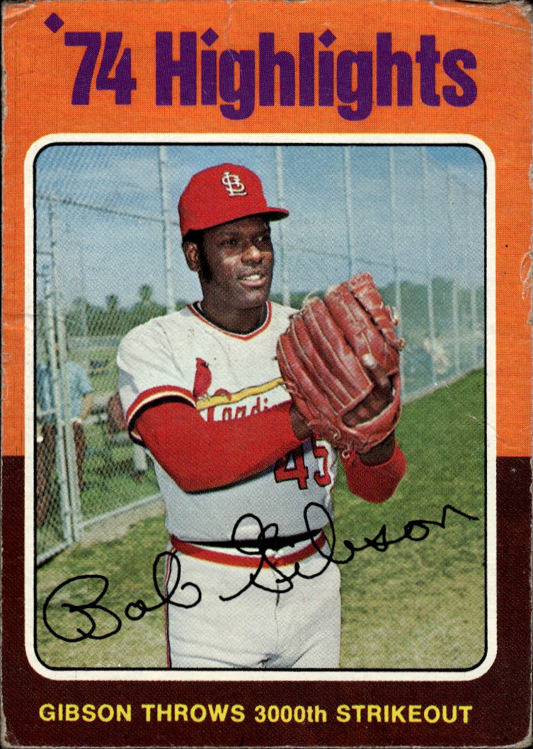 Topps Bob Gibson On Kronozio