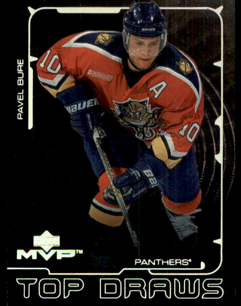 2000 01 Upper Deck MVP Top Draws Pavel Bure TD5 On Kronozio