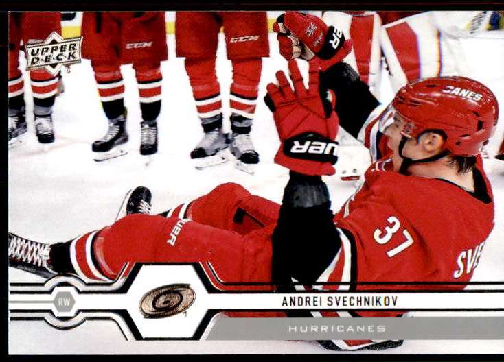 Upper Deck Andrei Svechnikov On Kronozio