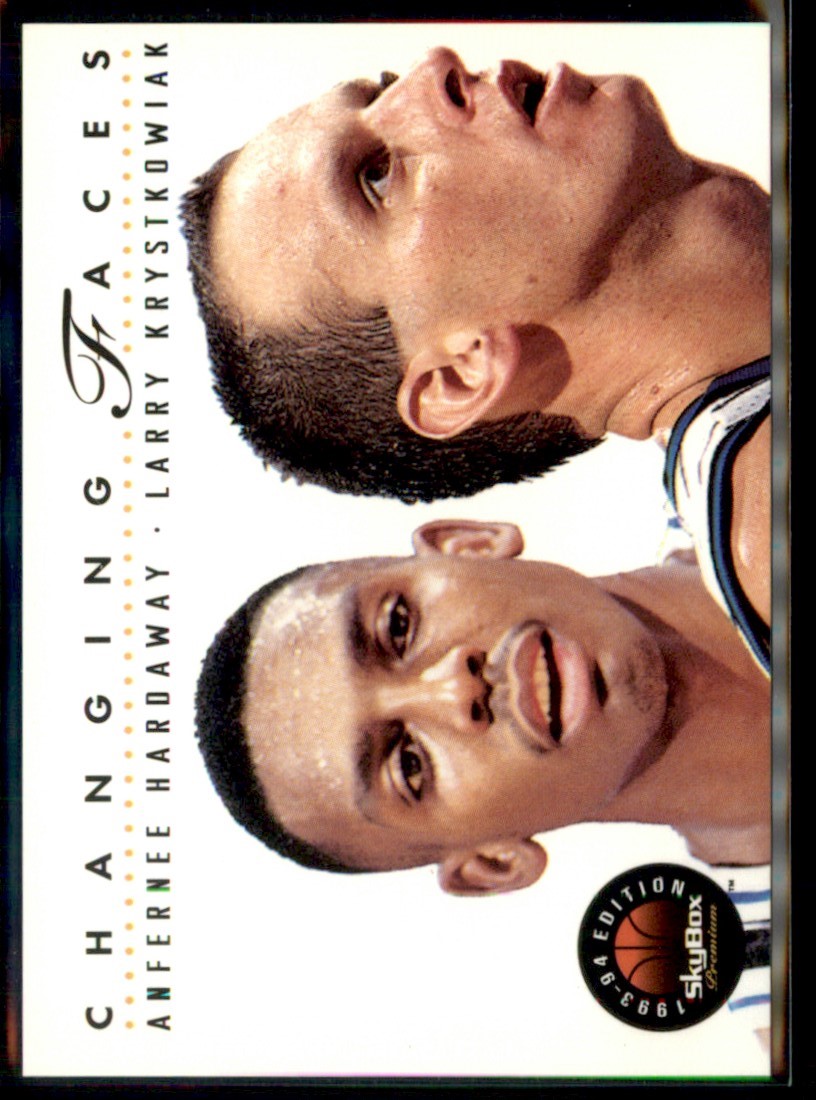 1993 94 SkyBox Premium Anfernee Hardaway Larry Krystkowiak 310 On Kronozio