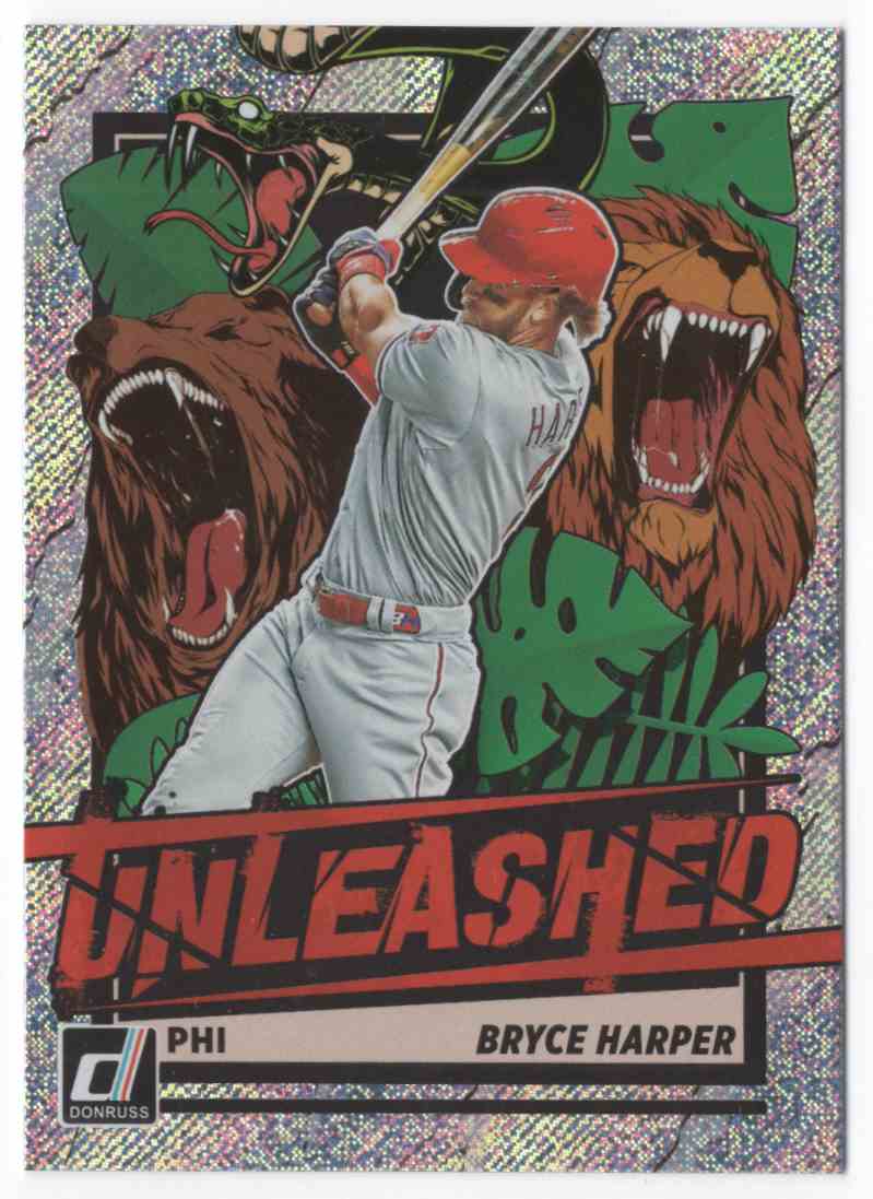 Donruss Unleashed Rapture Bryce Harper Unl On Kronozio