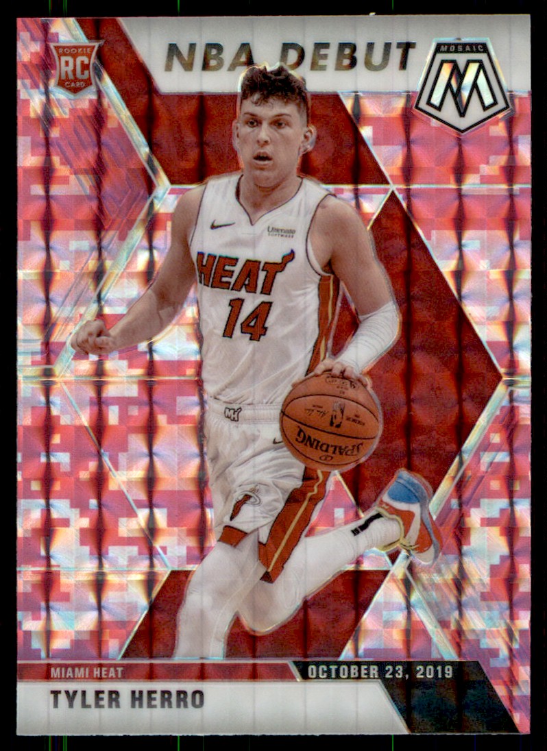 Panini Mosaic Debut Pink Camo Prizm Tyler Herro On Kronozio