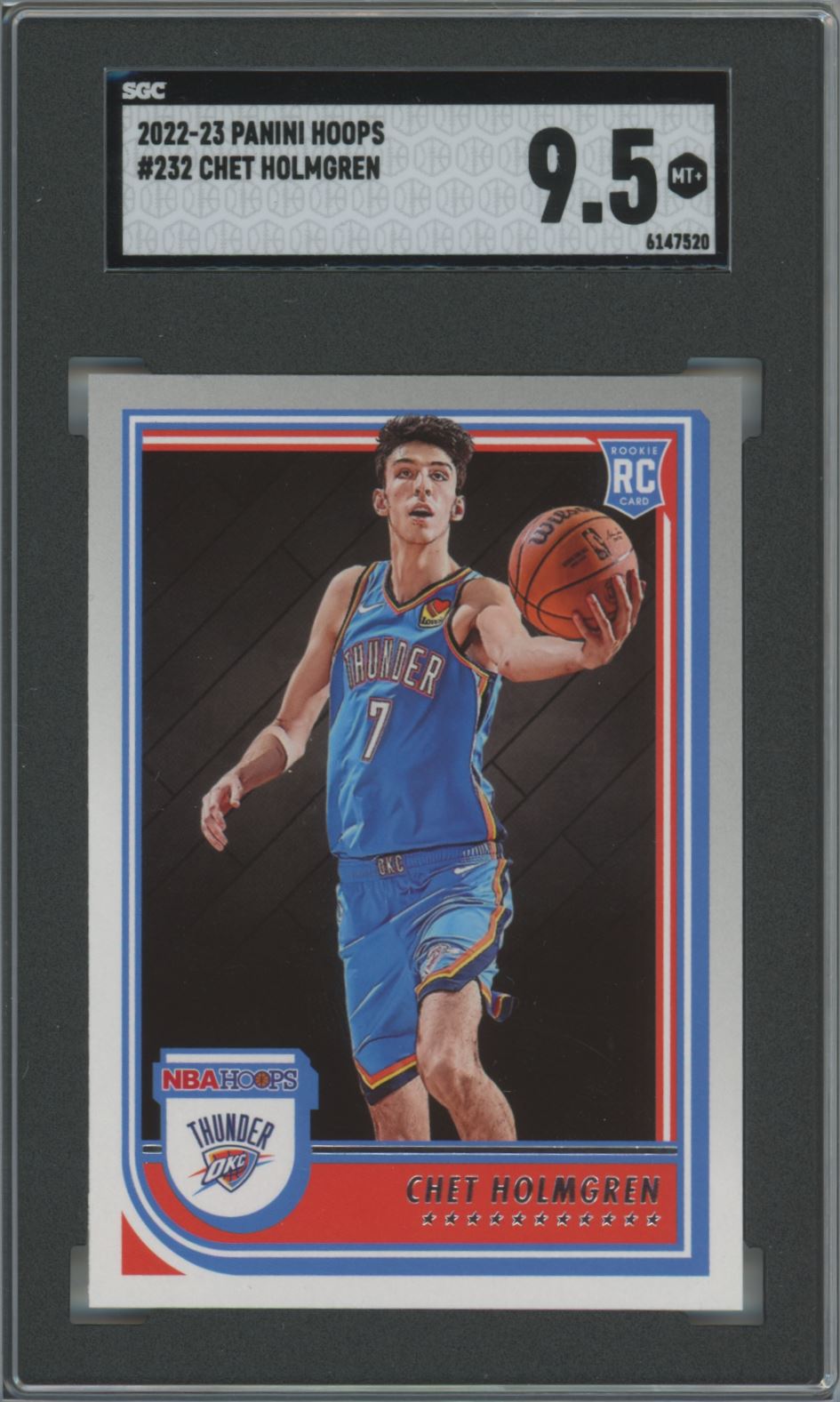 2022 23 Panini Hoops Chet Holmgren 232 On Kronozio