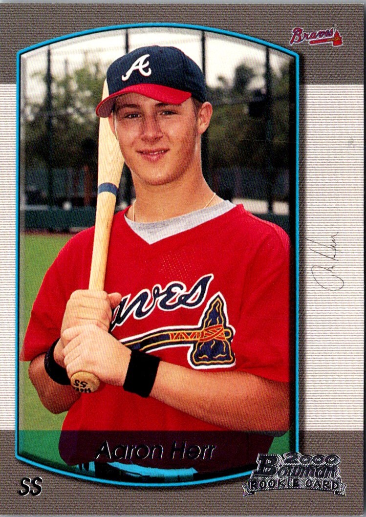 2000 Bowman Draft Picks & Prospects Aaron Herr #95