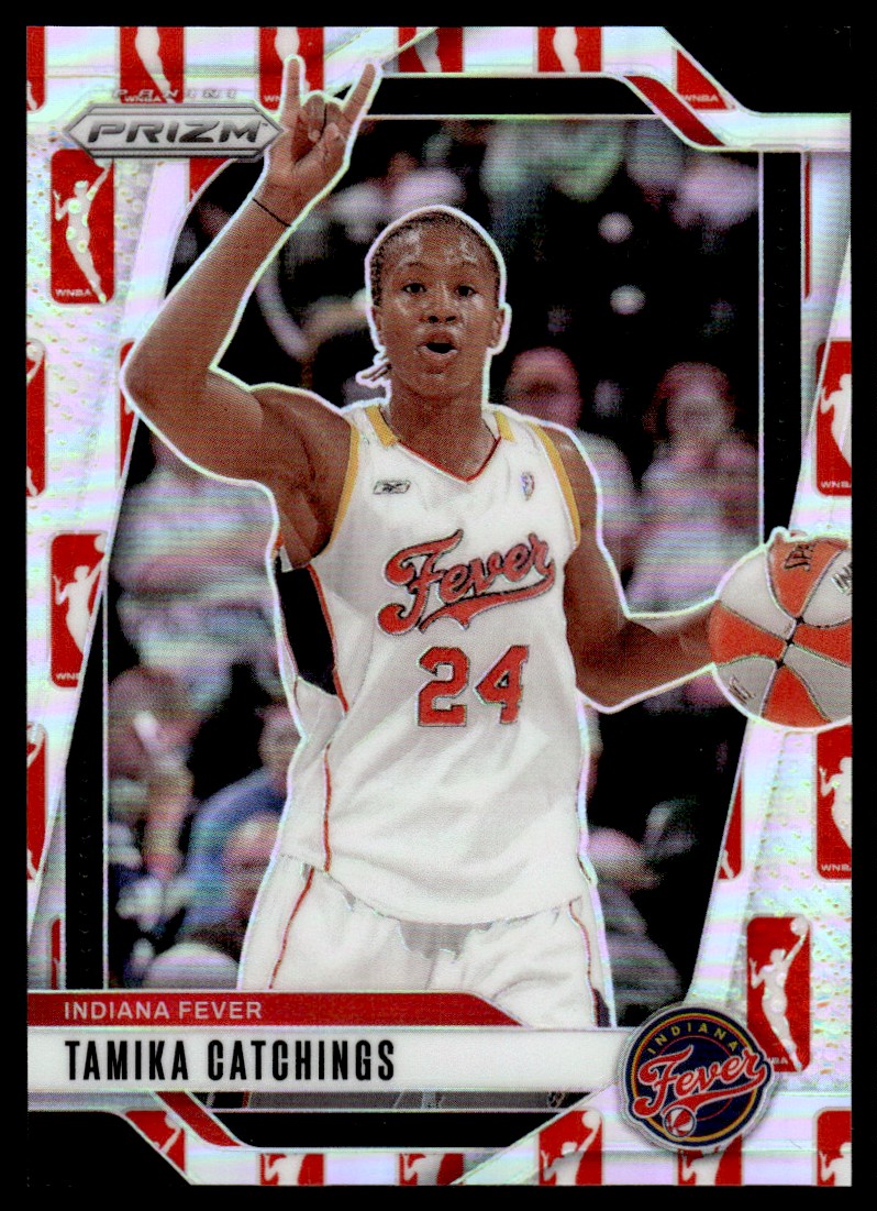 WNBA Tamika Catchings サイン入り雑誌 2023 Panini Prizm WNBA Signatures #1 Tamika Catchings Auto