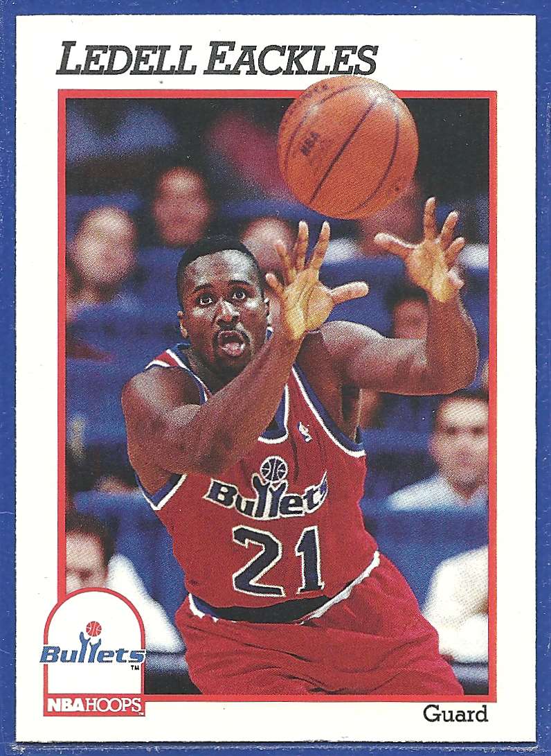1991-92 NBA Hoops Ledell Eackles #213