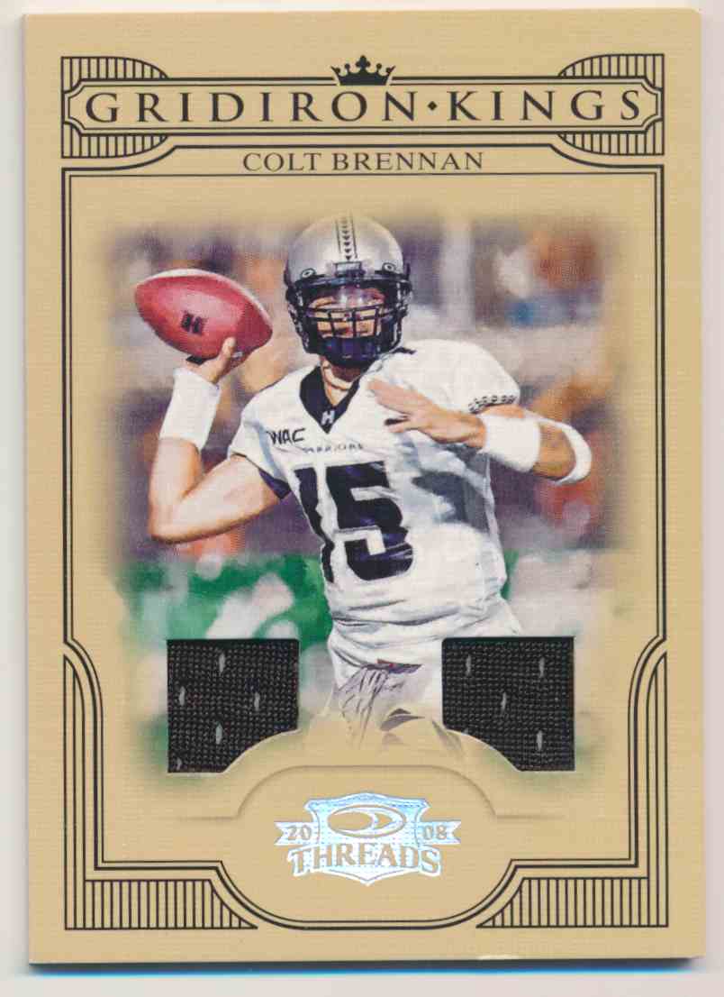 colt brennan jersey