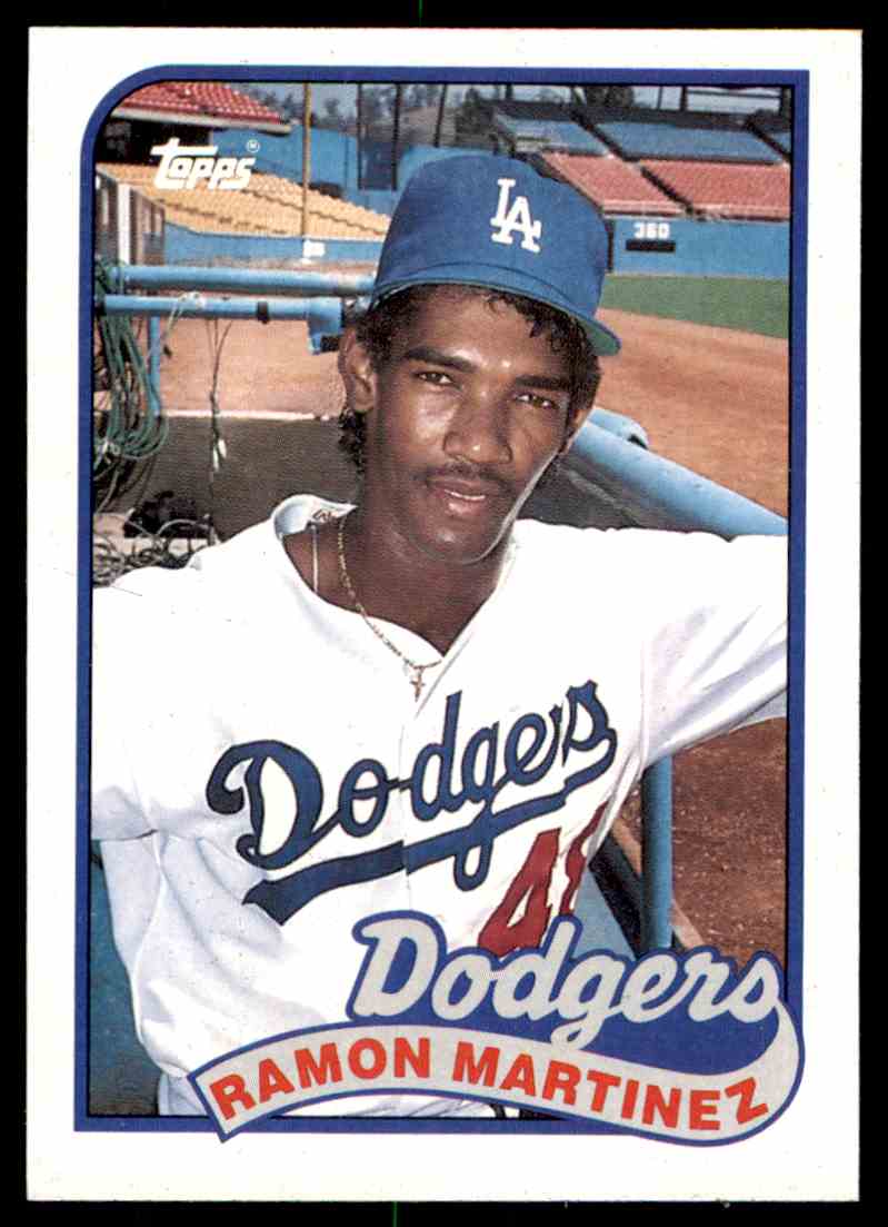 1989 Topps Baseball Ramon Martinez #225