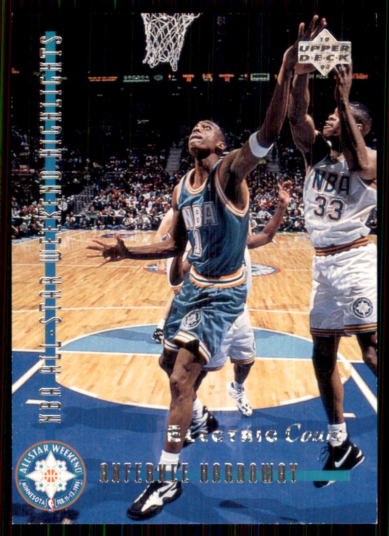 1994-95 Upper Deck Electric Court #188 Anfernee Hardaway Orlando