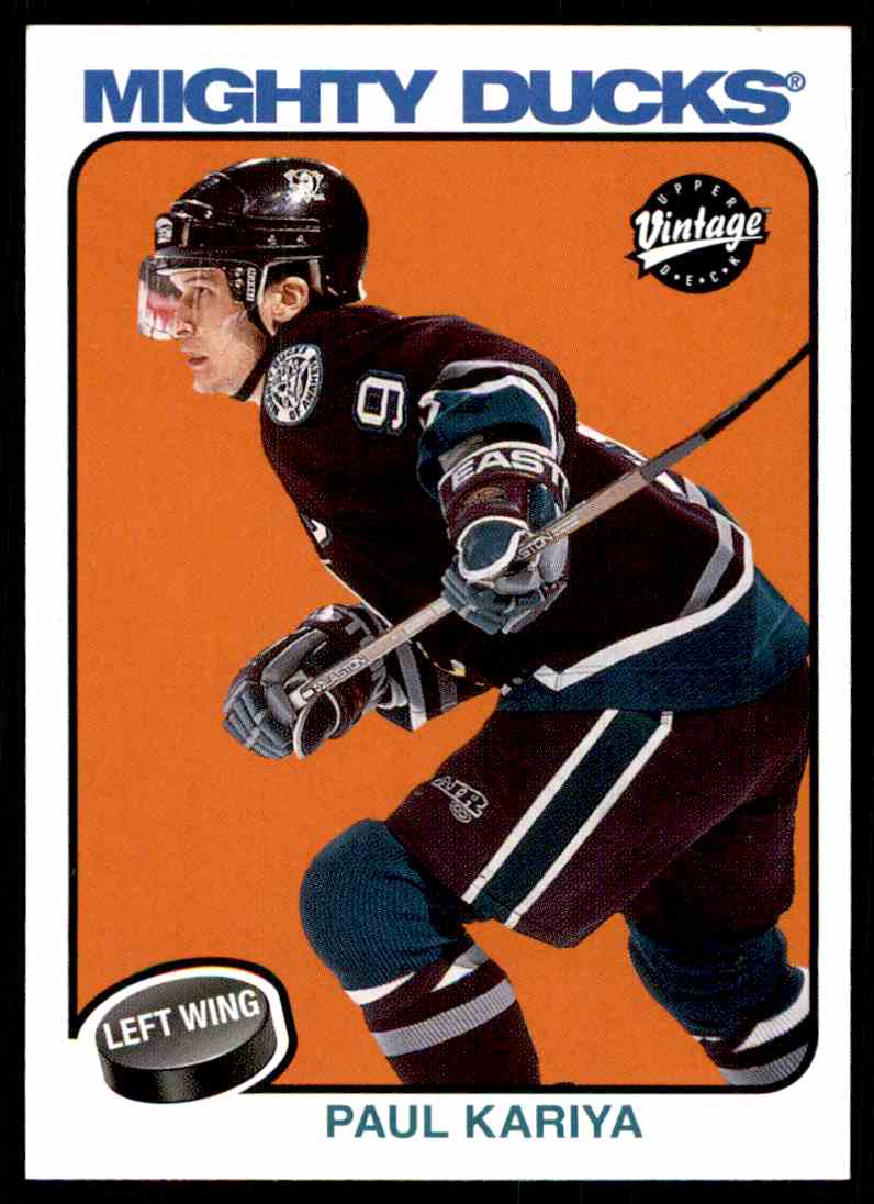 paul kariya hockeydb