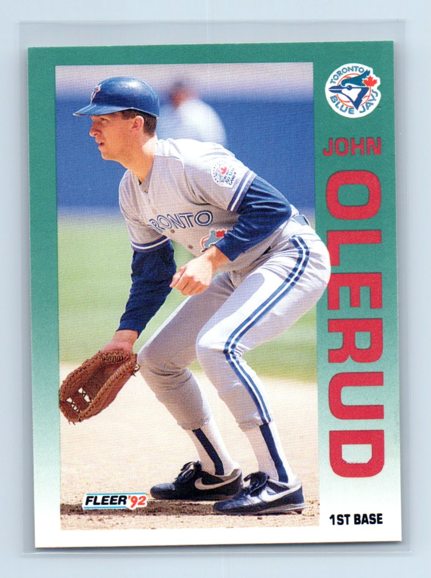 1992 Fleer #339 John Olerud UER VG Toronto Blue Jays - Under the Radar  Sports