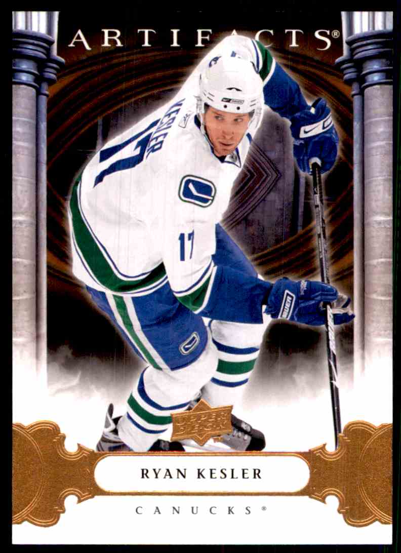 2009-10 Upper Deck Artifacts Ryan Kesler #39