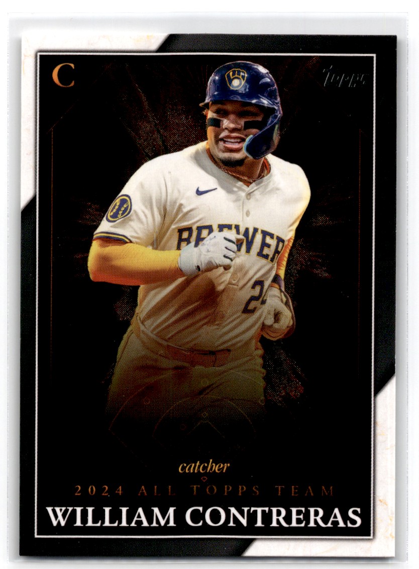 2025 Topps 2024 All Topps Team William Contreras Milwaukee Brewers