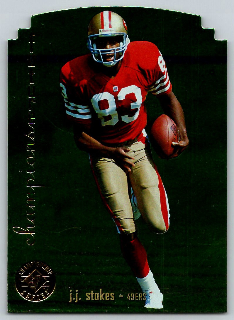 1995 SP CHAMPIONSHIP J.J. STOKES SAN FRANCISCO 49ERS #40 | eBay