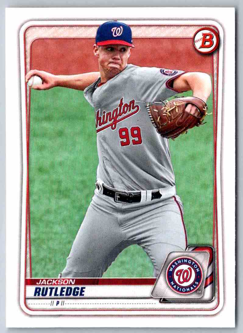 Jackson Rutledge Topps 2020 Bowman Jackson Rutledge #BD-177 on Kronozio