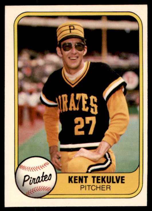 MLB Kent Tekulve Signed Trading Cards, Collectible Kent Tekulve Signed  Trading Cards