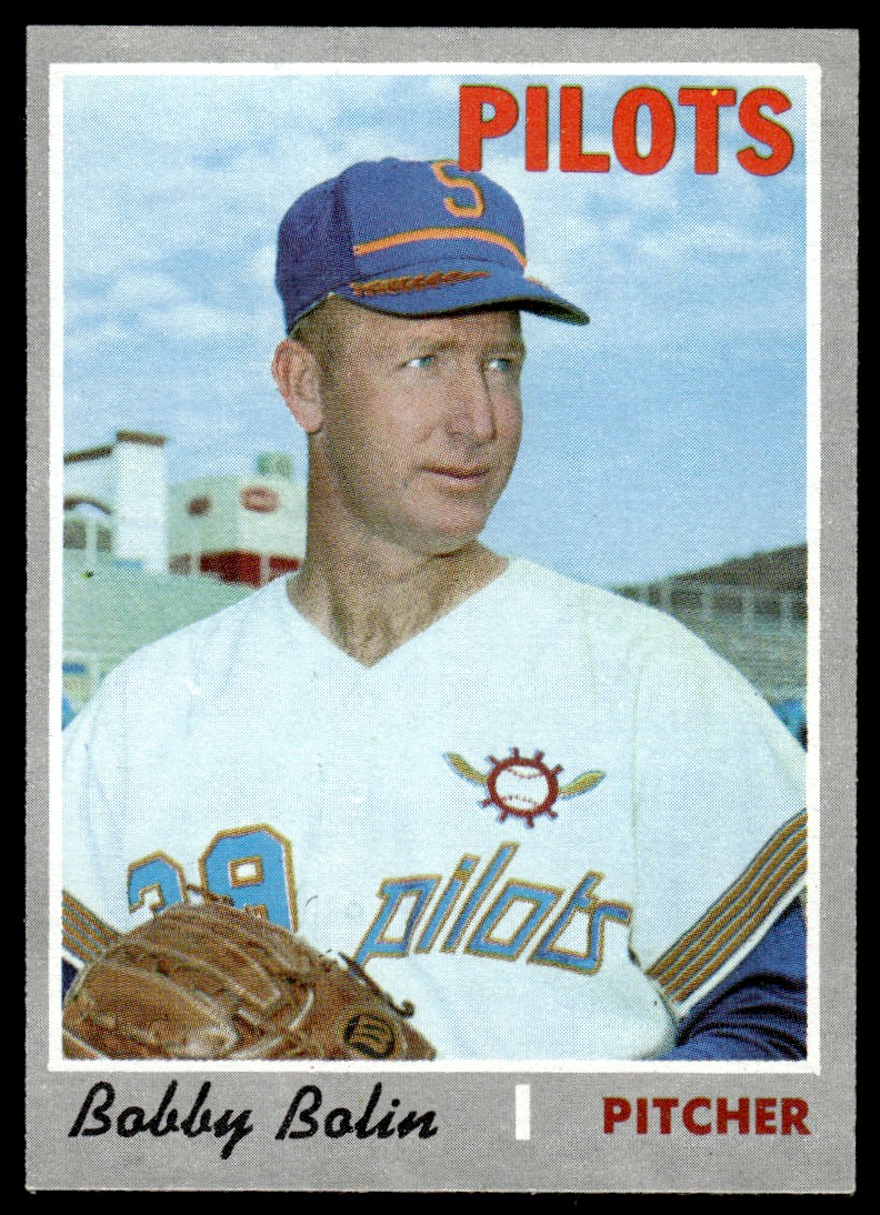 1970 Topps Bobby Bolin Seattle Pilots #574 on eBid United States