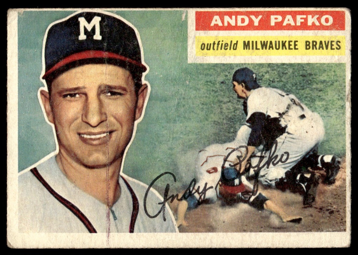 ゲームセンター・ゲームカード ANDY PAFKO 1956 TOPPS #312 PSA 8(OC) 1956 Topps Andy Pafko #312 *Braves* PSA 8 NM-MT | eBay
