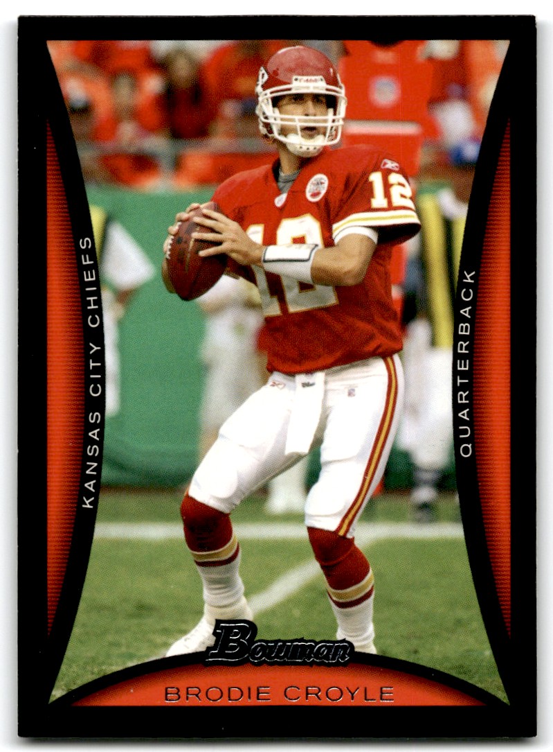 2008 BOWMAN BRODIE CROYLE KANSAS CITY CHIEFS 19 eBay