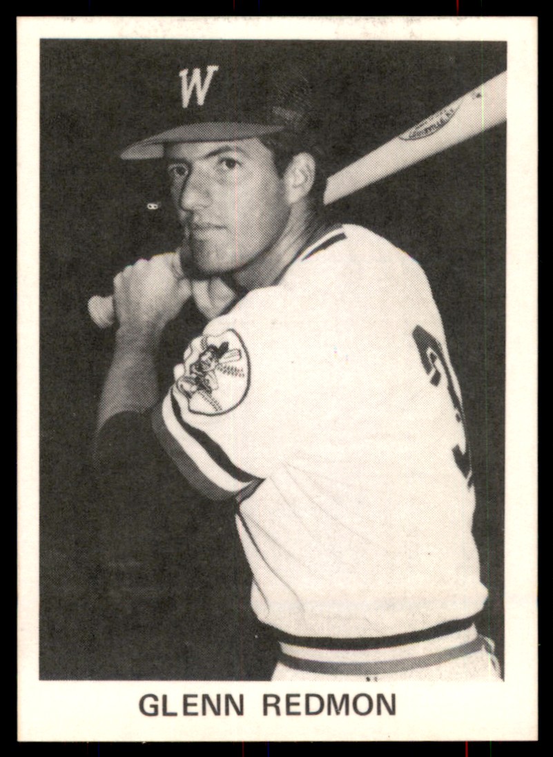 1976 TCMA Minor League Glenn Redman (A) Williamsport Tomahawks #19