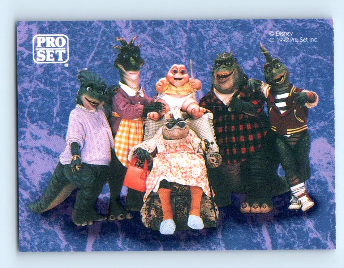 1992 Pro Set Dinosaurs #5 card back image