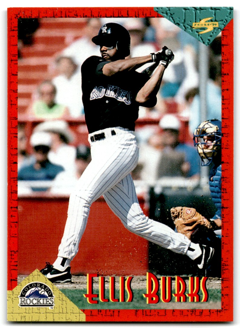 1994 Score Rookie & Traded Ellis Burks #RT4