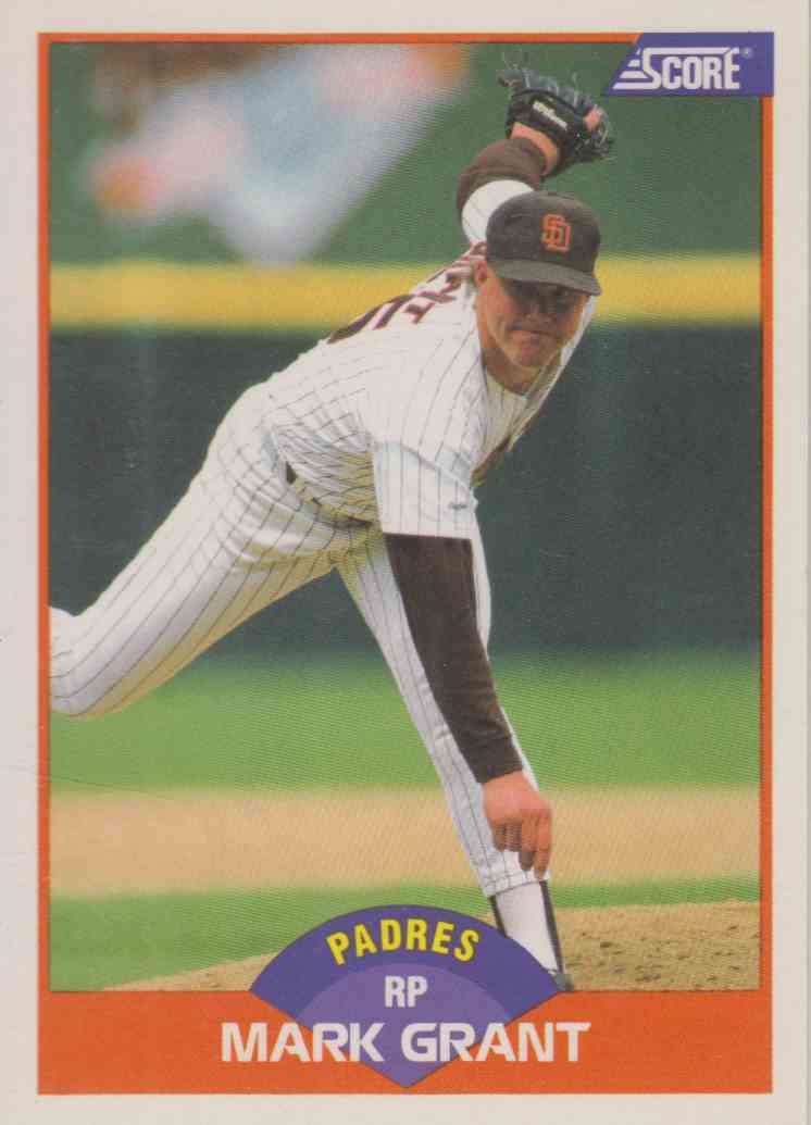 1989 Score Mark Grant #349