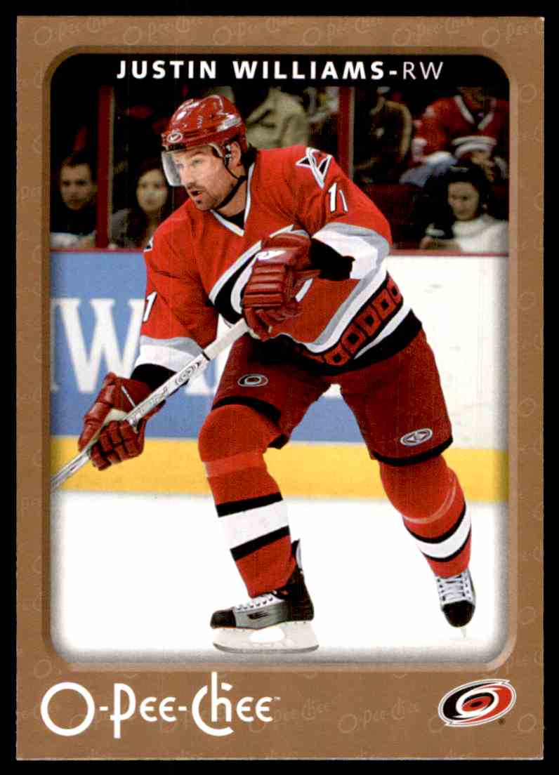 2006-07 O-Pee-Chee Justin Williams #98