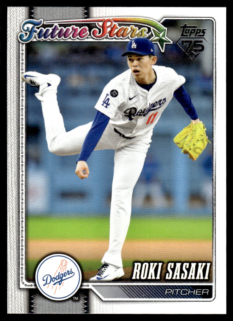 Roki Sasaki 2026 Topps Series 1 Future Stars Card #66 Los Angeles 