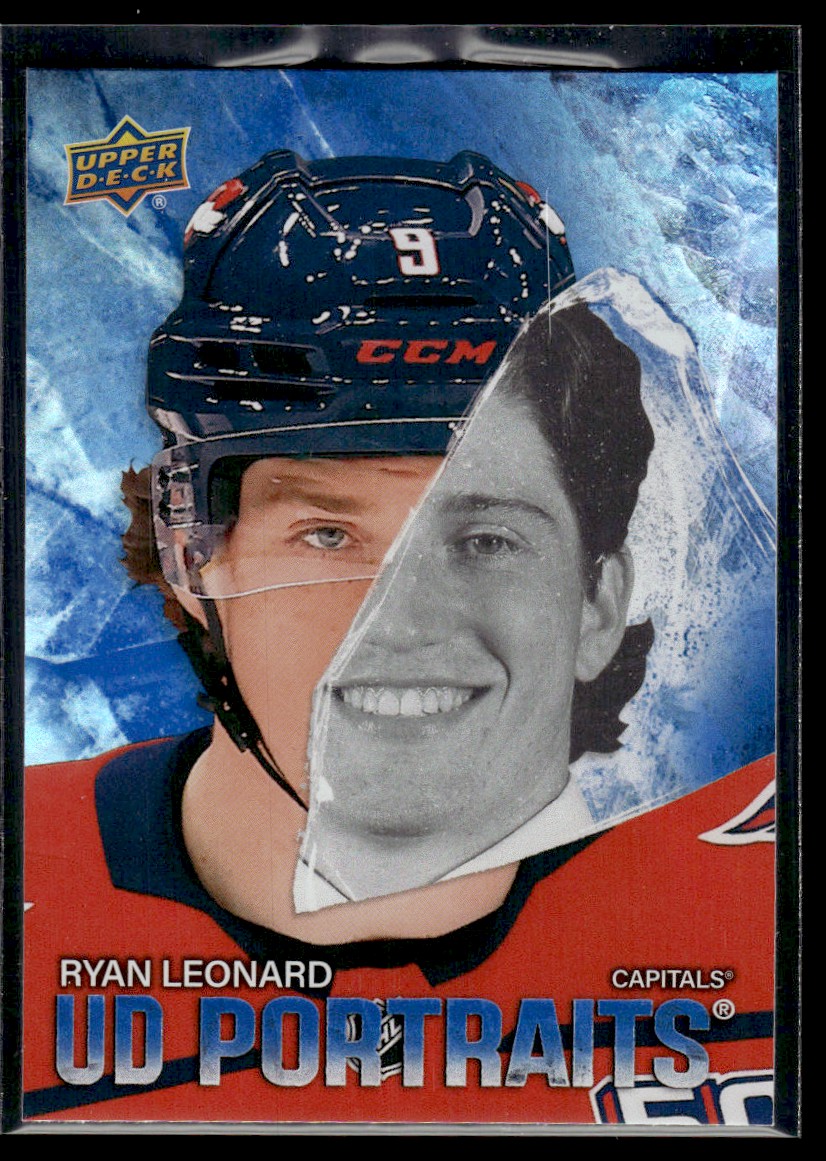 2025-26 Upper Deck UD Portraits Ryan Leonard Washington Capitals