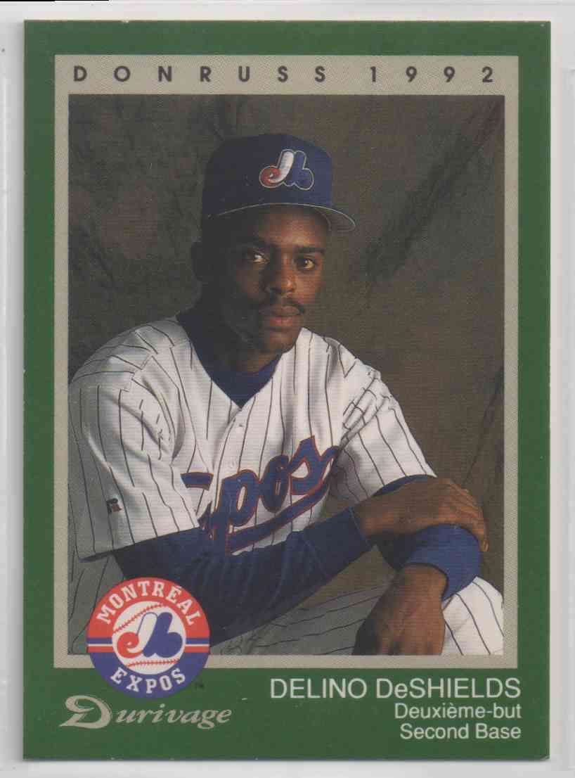  1990 Upper Deck Baseball #746 Delino DeShields RC Rookie Card  Montreal Expos Official MLB Trading Card From The UD Company : Collectibles  & Fine Art