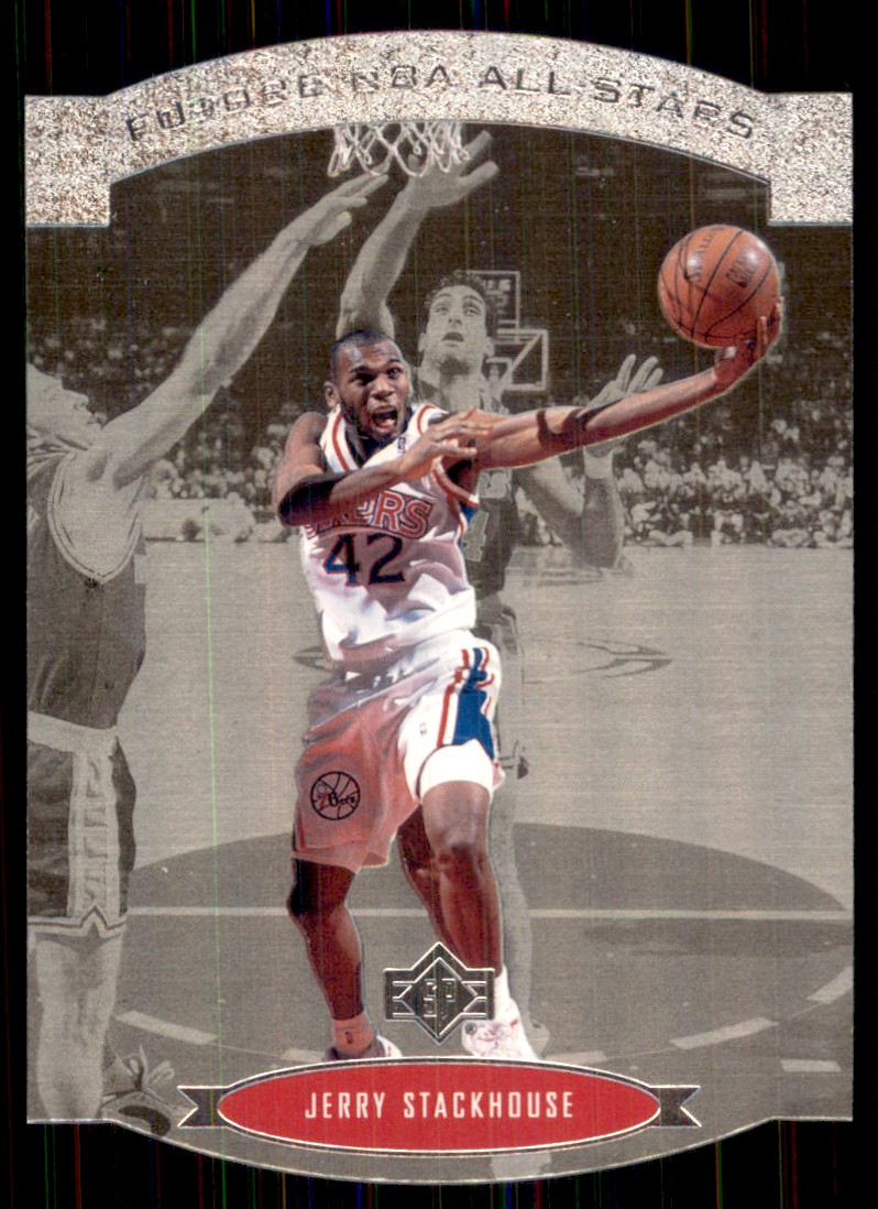 1995-96 SP NBA All-Stars #AS25 Jerry Stackhouse Philadelphia 76ers