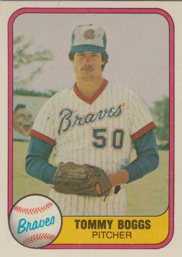 1981 Fleer Tommy Boggs #261