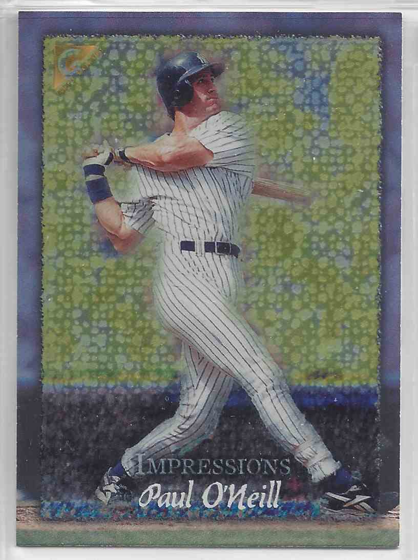 1998 Topps Gallerry Impressions Paul O'Neill #146 card front image