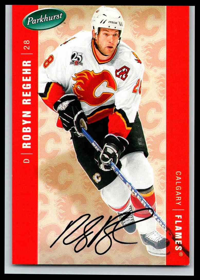 2005-06 Parkhurst Facsimile Auto Parallel Robyn Regehr #74