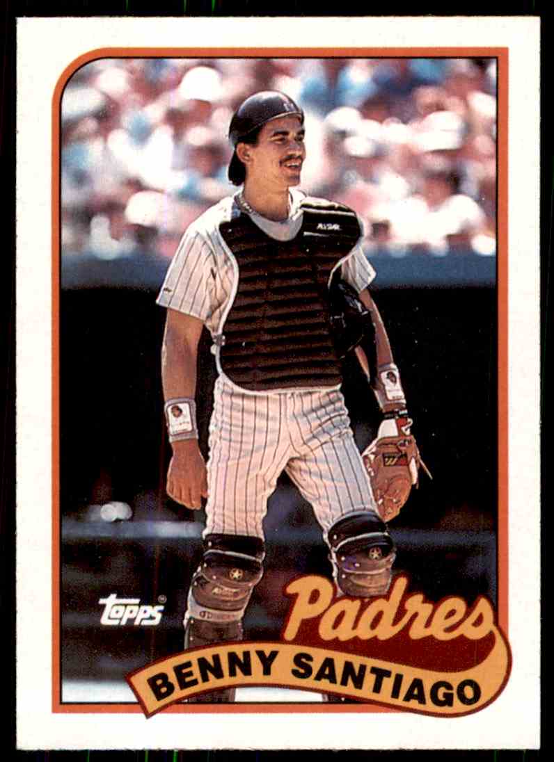 1989 Topps MLB Benny Santiago #256