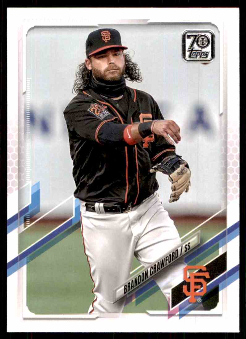 2021 Topps Series 1 Brandon Crawford 315 eBay