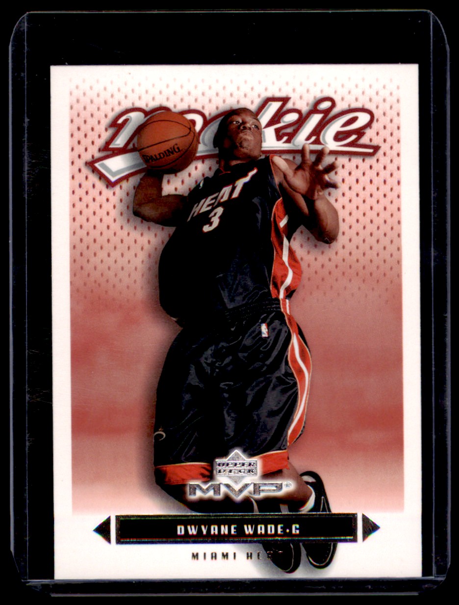2003-04 Upper Deck Dwayne Wade Rookie #205 MVP | eBay