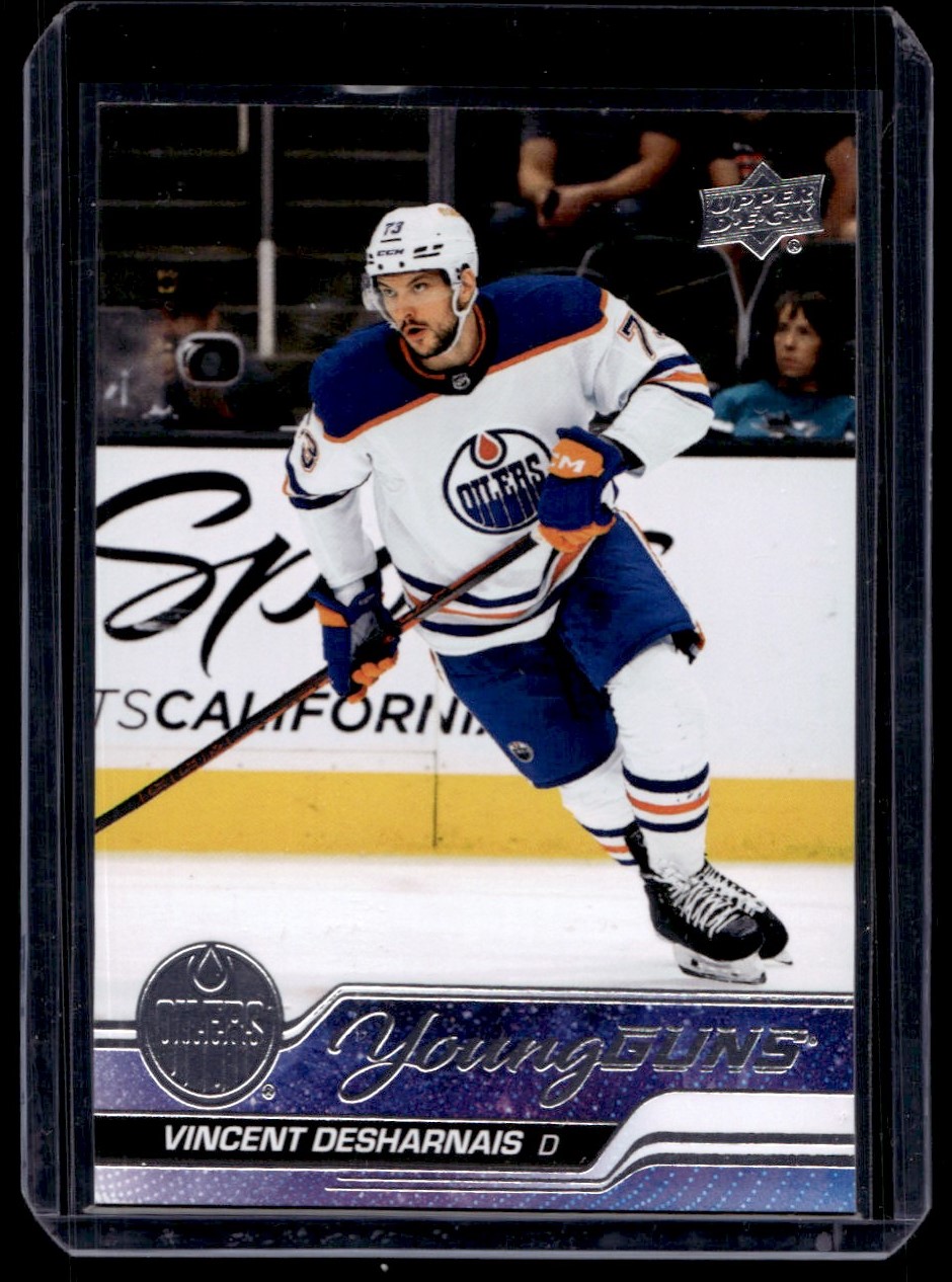 2023-24 Upper Deck Series 1 Young Guns Vincent Desharnais #202