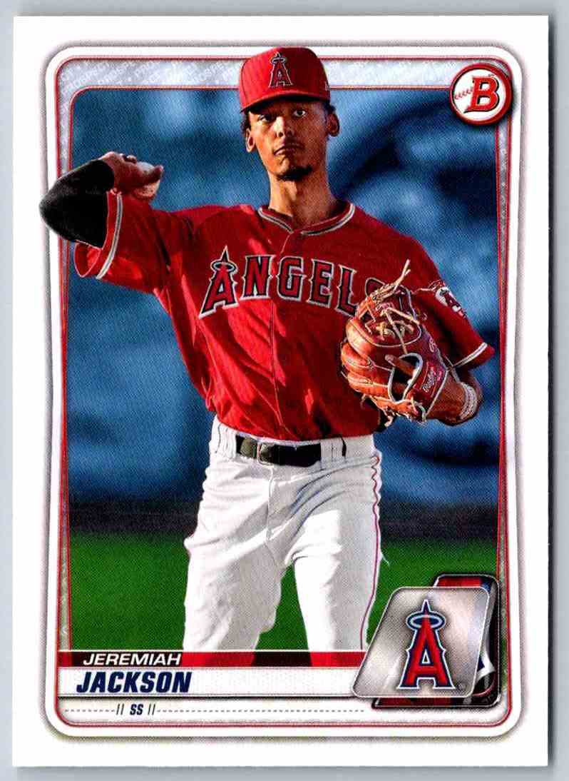 2020 Bowman Draft Jeremiah Jackson #BD-169