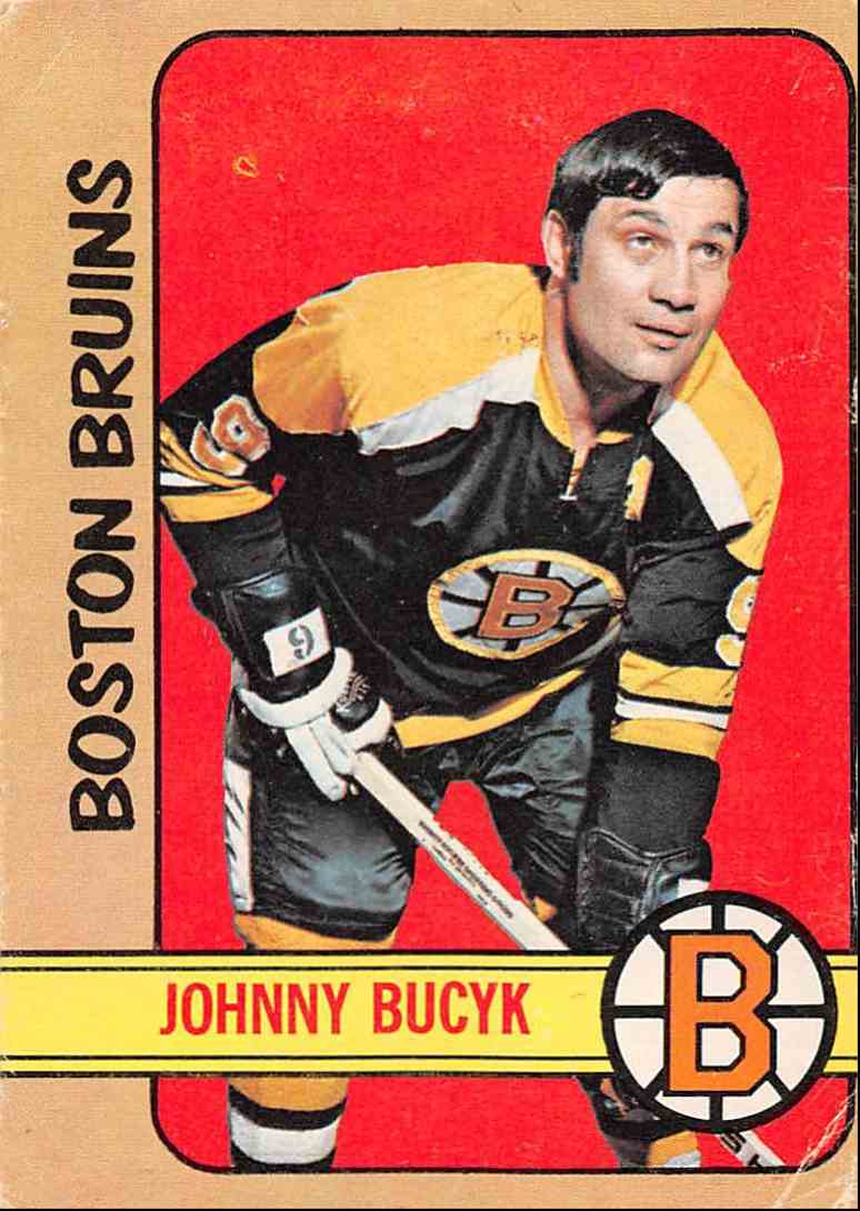 John Bucyk autographed hockey card (Boston Bruins SC) 2002 Fleer