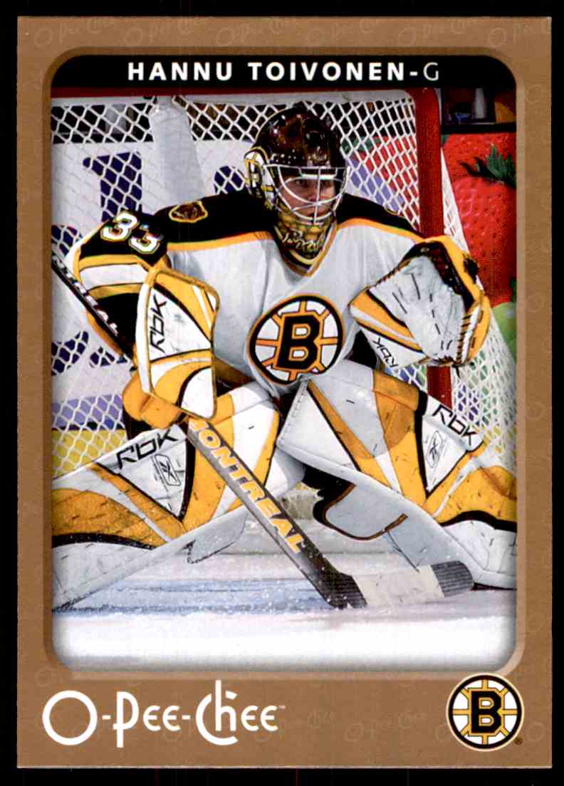 2006-07 O-Pee-Chee Hannu Toivonen #35