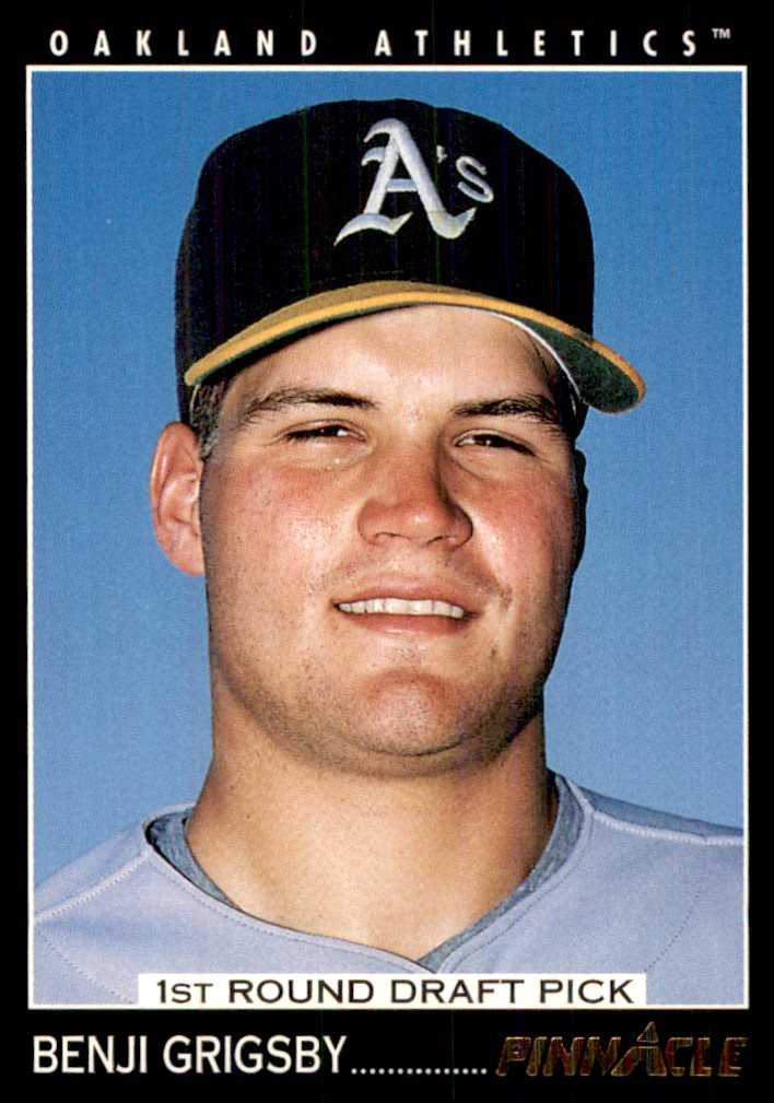 1993 Pinnacle Benji Grigsby RC Oakland Athletics #463 | eBay