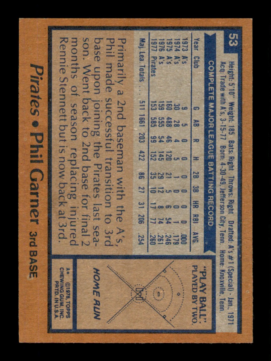 Topps Baseball #1-250 1978 - TÚ ELIGES - Completa tu conjunto - Imagen 106 de 499