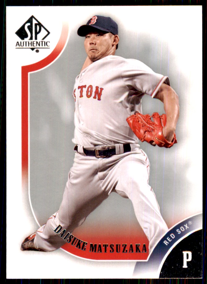 2009 SP Authentic Daisuke Matsuzaka Boston Red Sox #18 MLB