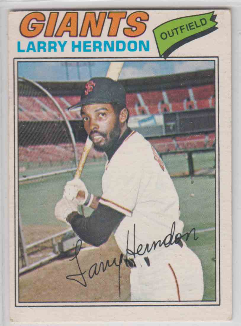 1977 O-Pee-Chee Larry Herndon #169