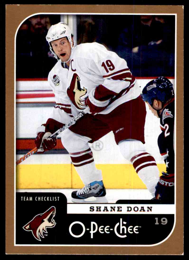 2006-07 O-Pee-Chee Shane Doan #693