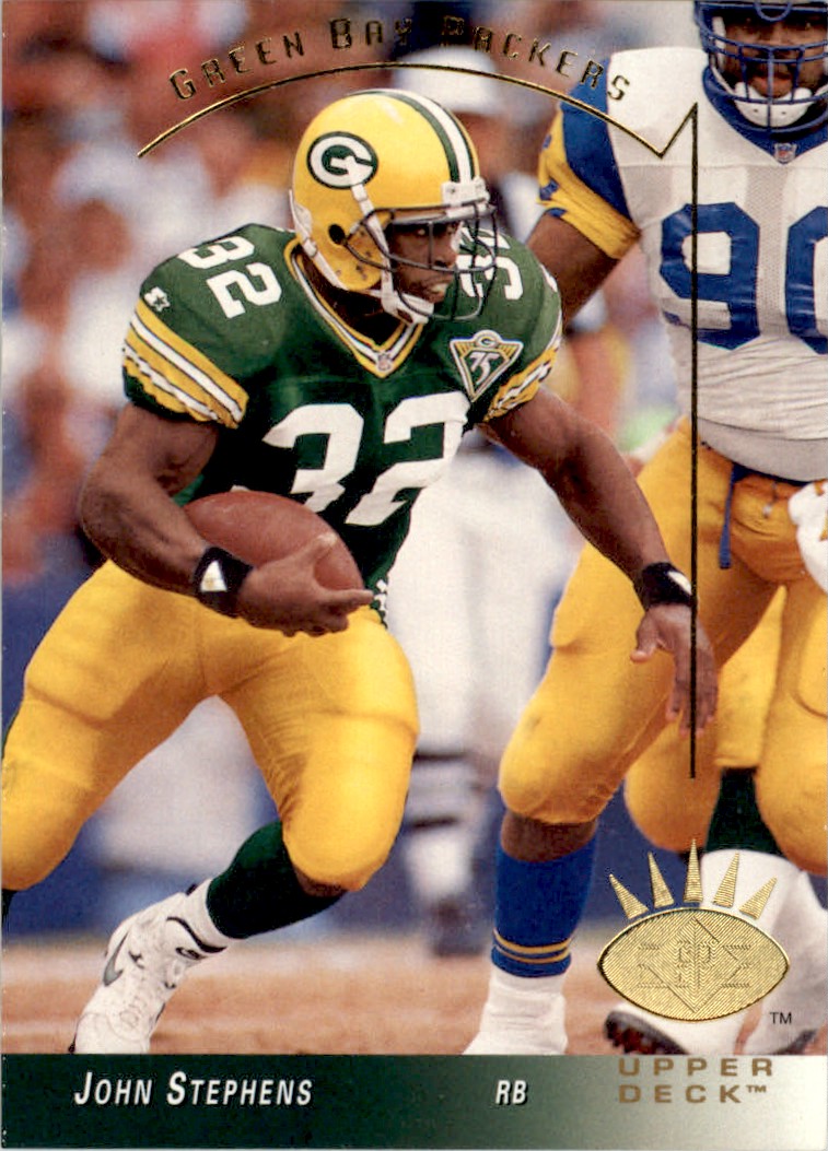 1993 Upper Deck Sp John Stephens Green Bay Packers #96 Football