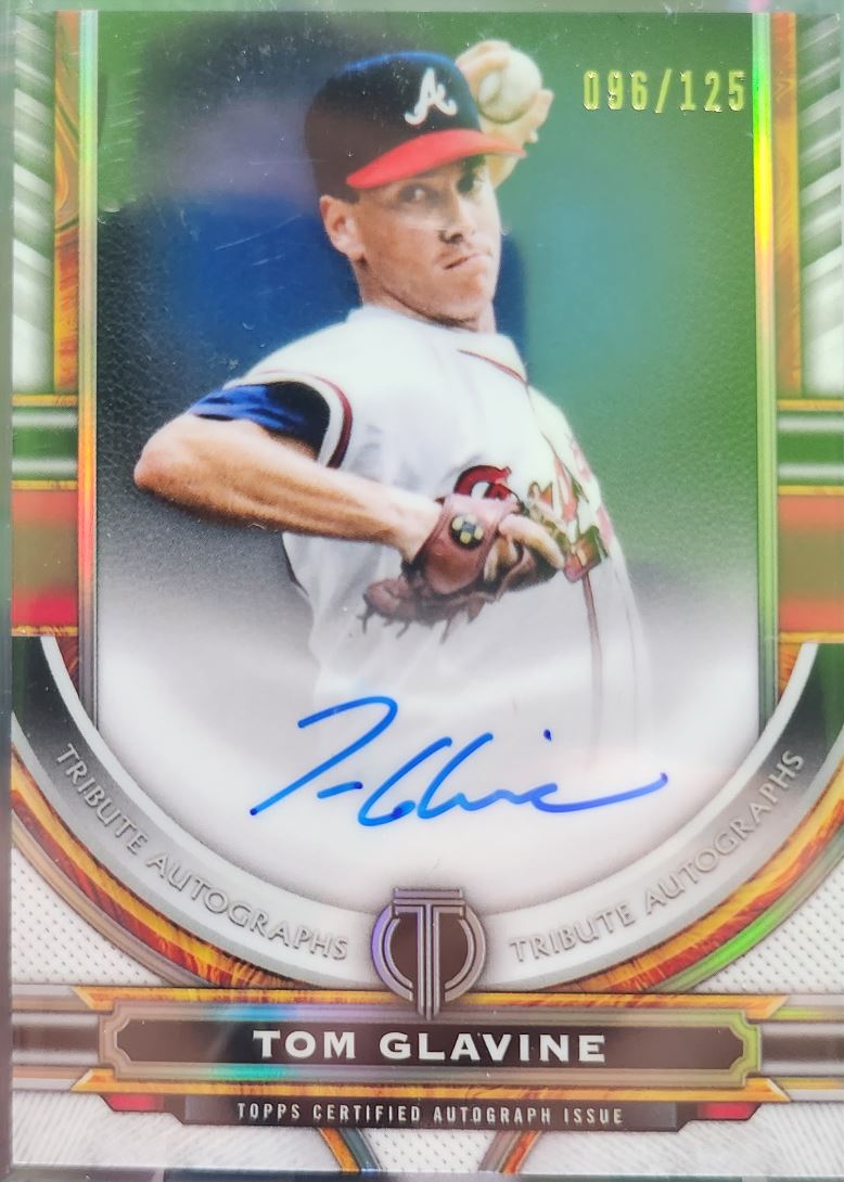 2023 Topps Tribute Tom Glavine #TA-TG on Kronozio